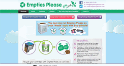 Desktop Screenshot of emptiesplease.com